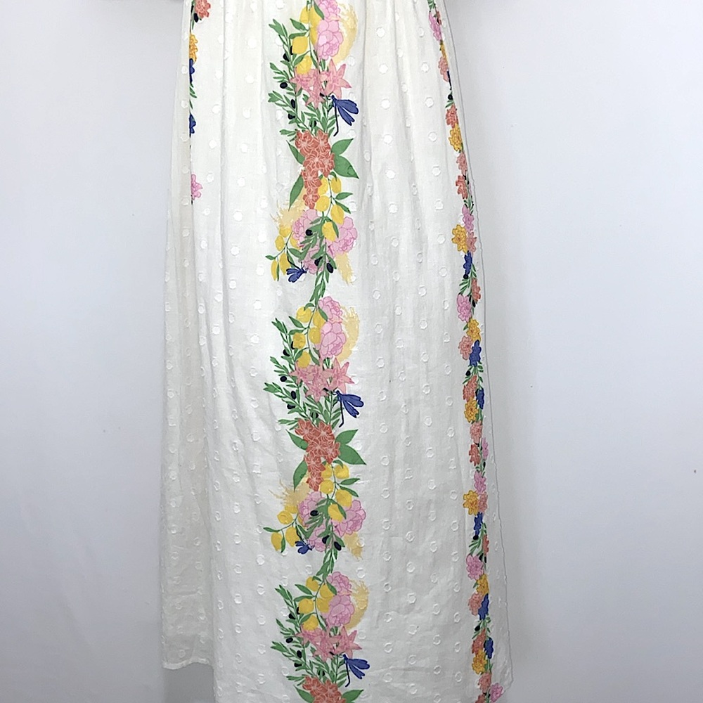 Never Fully Dressed White and Pink Maxi Dress - Picture 4 of 8